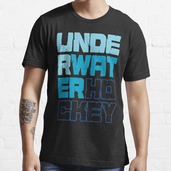 Underwater Hockey Words Essential T-Shirt