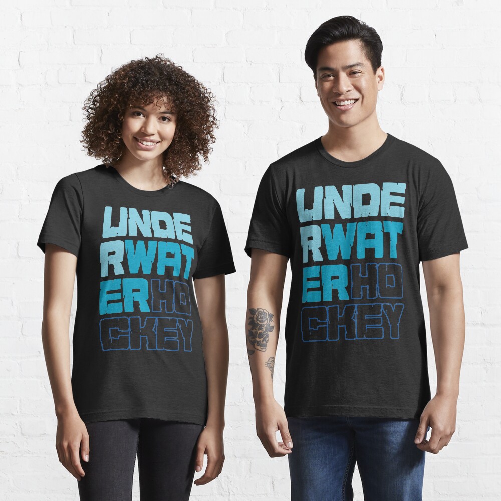 Underwater Hockey Words Essential T-Shirt