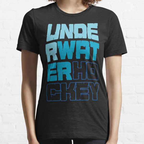 Underwater Hockey Words Essential T-Shirt