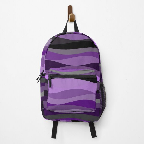 Item preview, Cute Purple Waves Pattern Background funny gift for digital art lovers designed and sold by AYACHI90.