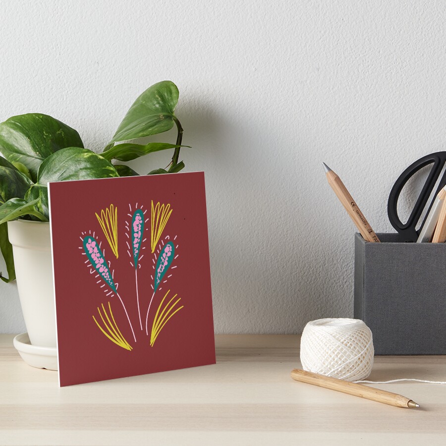 Item preview, Art Board Print designed and sold by subidesigns.