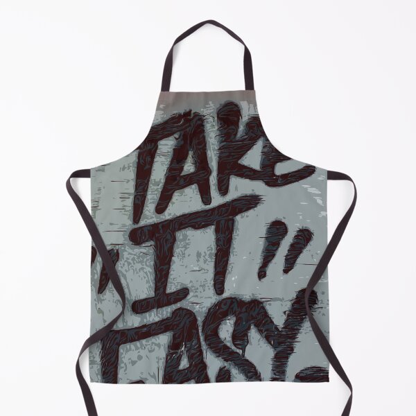 Aperçu de l'œuvre Take it Easy Saying Design Art abstrait et moderne dans un look comique léger créée et vendue par Shirtilike.