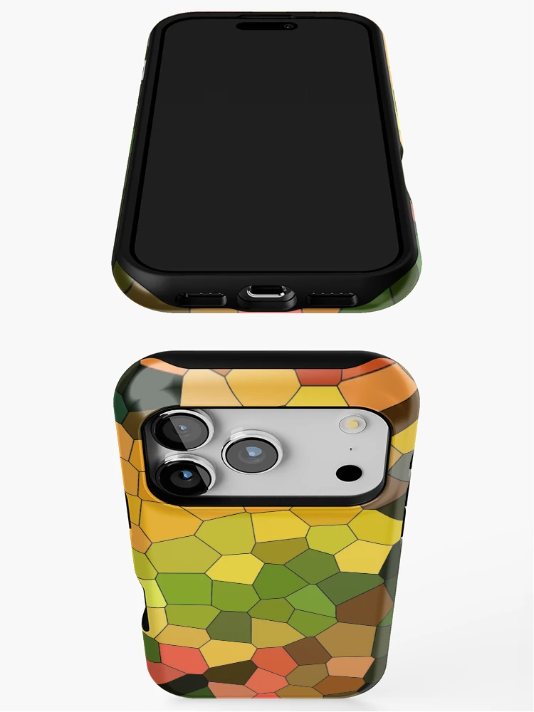Thumbnail 3 of 4, iPhone Case, Fancy Colorful Pattern designed and sold by MagicSpread.