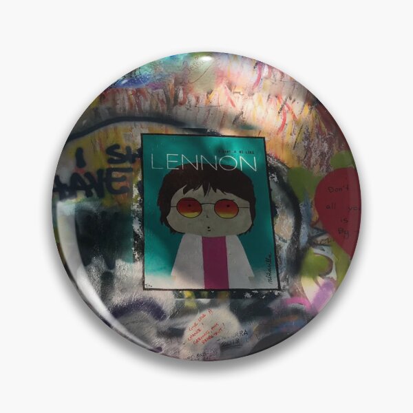 Item preview, John Lennon Wall in Prague - decorative traveler gift designed and sold by hyggekrog.