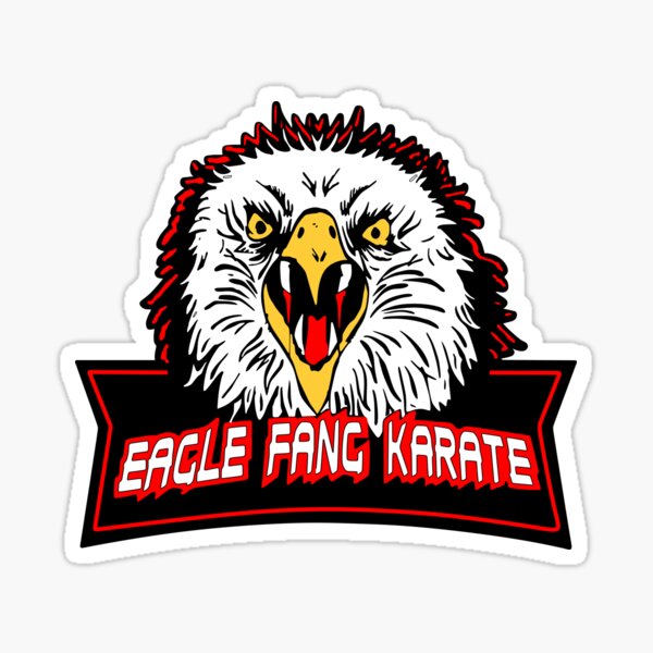 Eagle Fang Karate Sticker