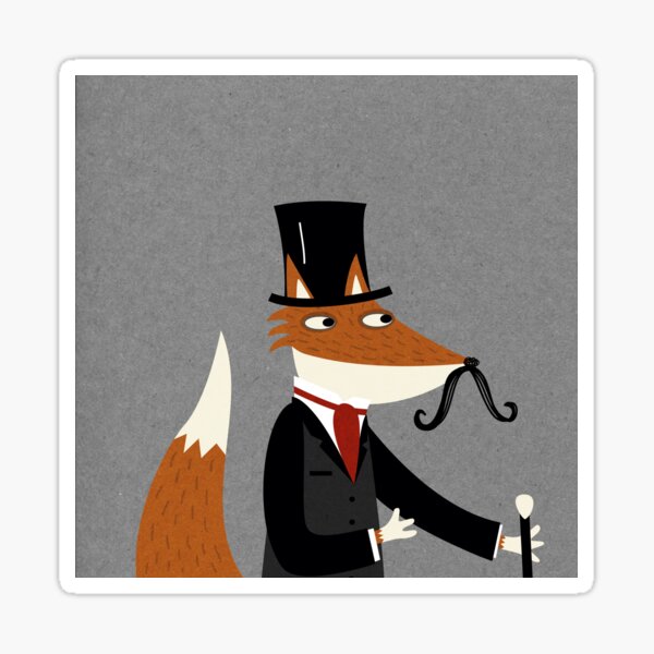 Item preview, Gentleman Fox designed and sold by squirrell.