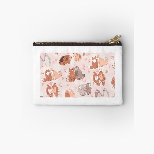 Item preview, Valentines Pattern animal couples pattern design designed and sold by lifecareful.