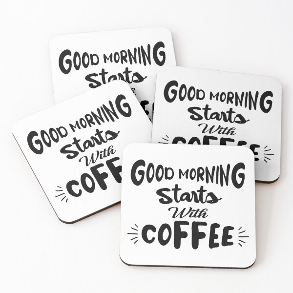 Item preview, good morning starts with coffee designed and sold by samah82.