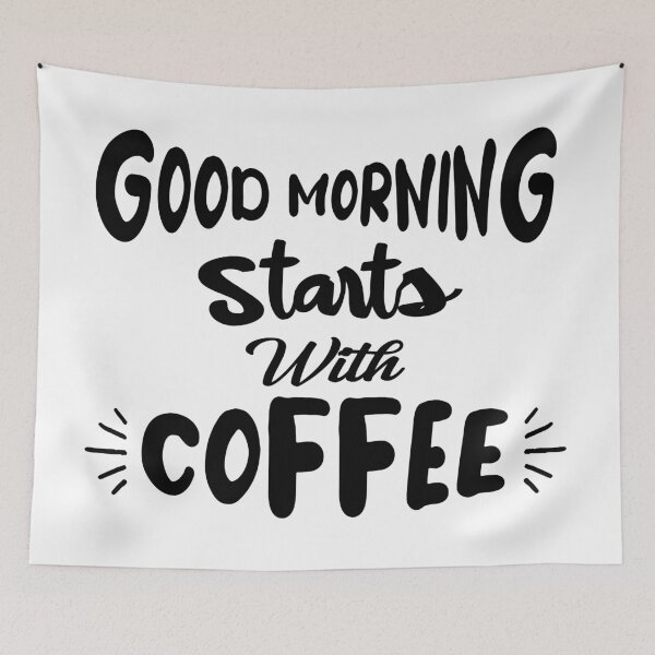 Item preview, good morning starts with coffee designed and sold by samah82.
