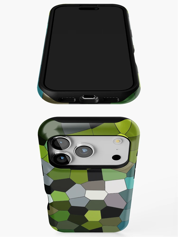 Thumbnail 3 of 4, iPhone Case, Fancy Colorful Pattern designed and sold by MagicSpread.