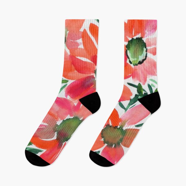 Item preview, abstract poinsettias designed and sold by kosarandrea.