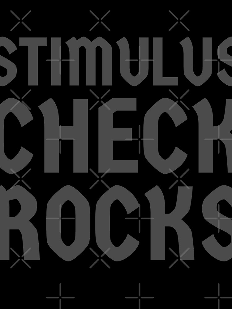 Thumbnail 3 of 3, Scarf, Stimulus Check Rocks designed and sold by Jamiecsmith1986.