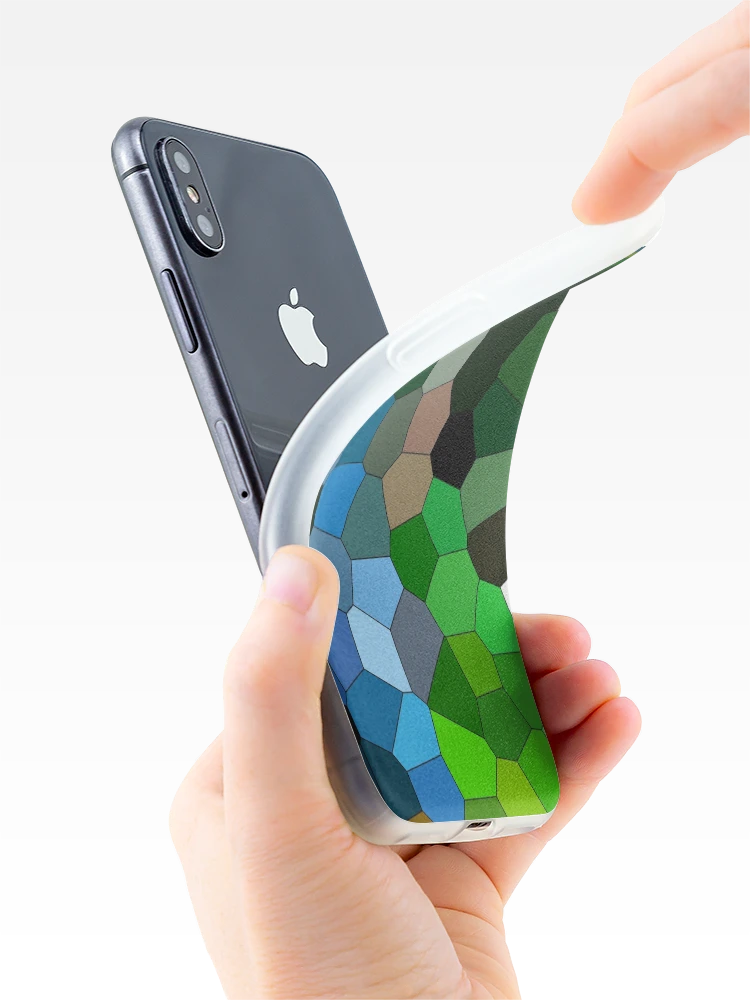 Thumbnail 4 of 5, iPhone Case, Fancy Colorful Pattern designed and sold by MagicSpread.