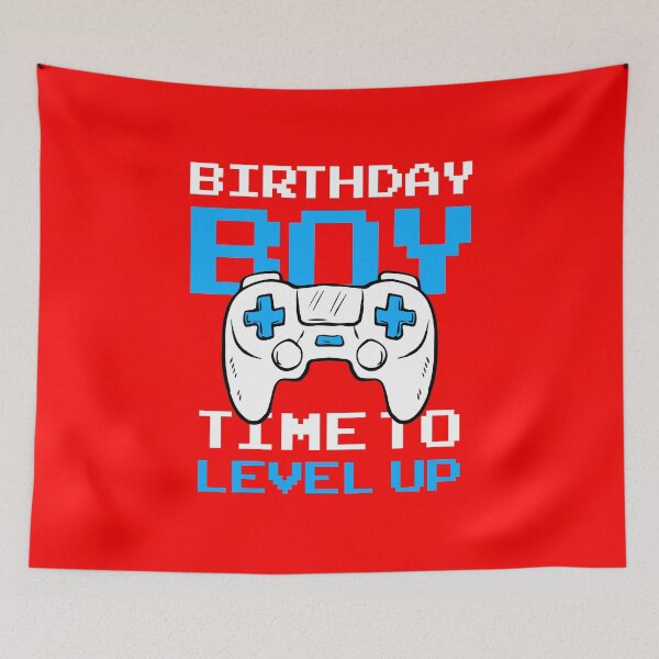 Item preview, Birthday Boy Time To Level Up designed and sold by FLASHOP.