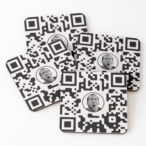 Item preview, Nicolas Cage Bar Code designed and sold by Millenial Designs.