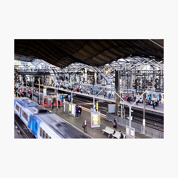 Platform 9 and three quarters - Melbourne Australia Photographic Print
