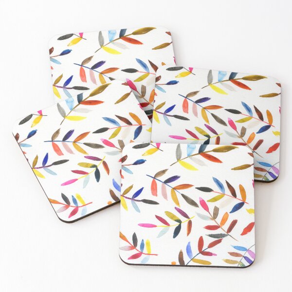 Item preview, colorful leaves  designed and sold by kosarandrea.