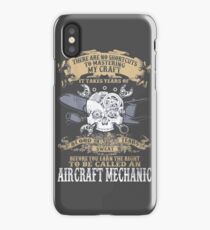 Aircraft Mechanic iPhone Case