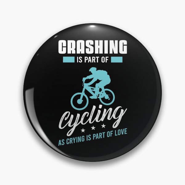 Item preview, MTB Crashing Is Part Of Cycling Mountain Bikers Trail Gift designed and sold by tomtomd.