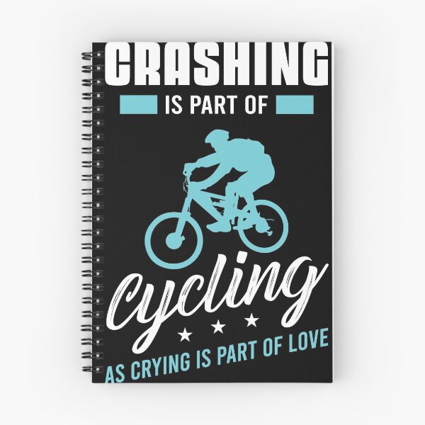 Item preview, MTB Crashing Is Part Of Cycling Mountain Bikers Trail Gift designed and sold by tomtomd.