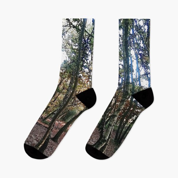 Item preview, Woods on an Autumn Morning designed and sold by ChibiKolossus.