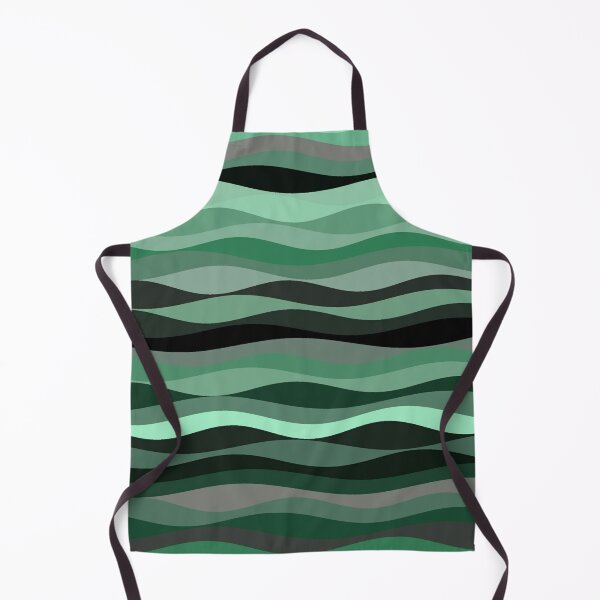 Item preview, Cute light Green Waves Pattern Background funny gift for digital art lovers  designed and sold by AYACHI90.