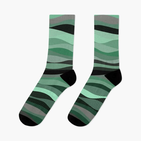 Item preview, Cute light Green Waves Pattern Background funny gift for digital art lovers  designed and sold by AYACHI90.