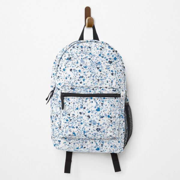 Item preview, Blue Hearts Splatter Paint, Abstract designed and sold by TGIYHome.