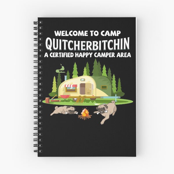 Aperçu de l'œuvre Bienvenue au camp Quitcherbitchin créée et vendue par NinaKhalifa.