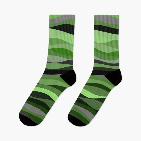 Item preview, Cute Green Waves Pattern Background funny gift for digital art lovers  designed and sold by AYACHI90.