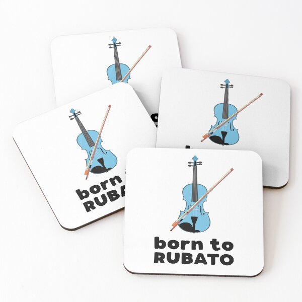 Item preview, Born to Rubato with a blue cello designed and sold by collegeplace.