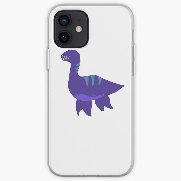 Purple Plesiosaur iPhone Soft Case