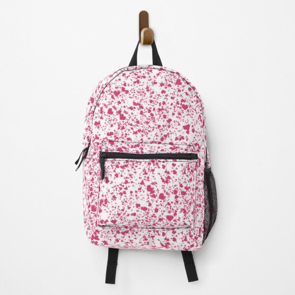 Item preview, Hot Pink Hearts Splatter Paint, Abstract designed and sold by TGIYHome.