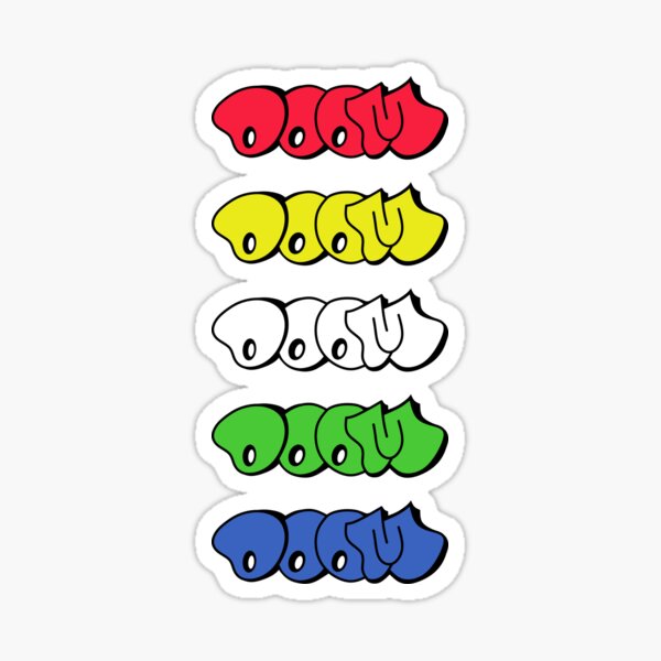 Doom Colorful Sticker