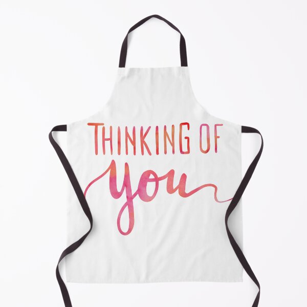 Item preview, "Thinking of you" in watercolor - Valentine's Day - for friends and family designed and sold by nabeArtist.