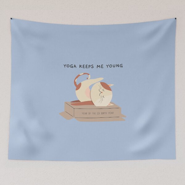 Item preview, Yoga keeps me young. designed and sold by Sansiri.