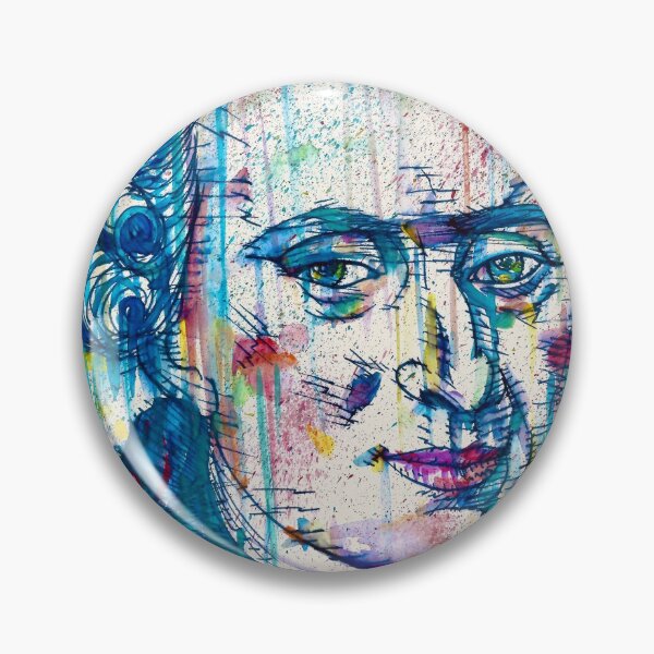 Item preview, IMMANUEL KANT watercolor and ink portrait .2 designed and sold by lautir.