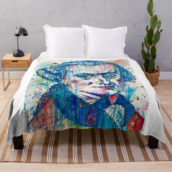 Item preview, IMMANUEL KANT watercolor and ink portrait .2 designed and sold by lautir.