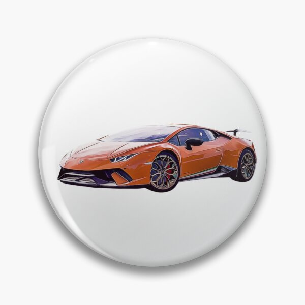 Item preview, Huracan Performante Cartoon designed and sold by Auto-Prints.