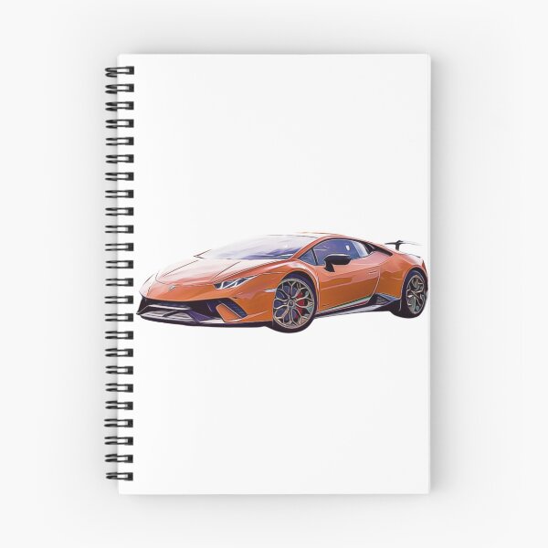Item preview, Huracan Performante Cartoon designed and sold by Auto-Prints.