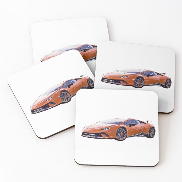 Item preview, Huracan Performante Cartoon designed and sold by Auto-Prints.