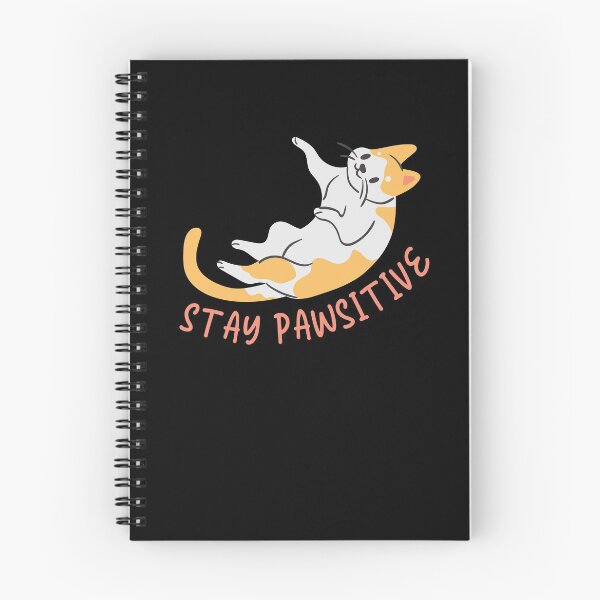 Item preview, stay pawsitive - adorable cat playing designed and sold by Atleta-Cali.