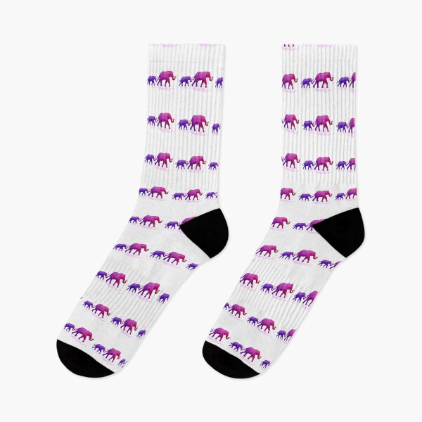 Item preview, Purple elephant mother with baby elephant art designed and sold by Photography-Art.