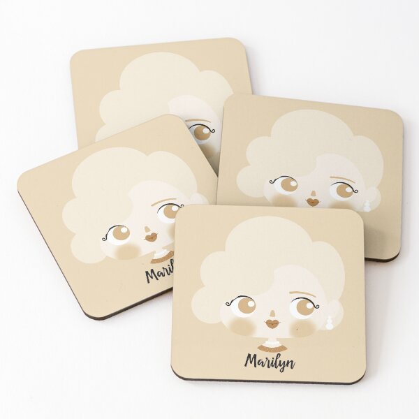Item preview, Marilyn Monroe - Beige - D20 designed and sold by MVG designs.