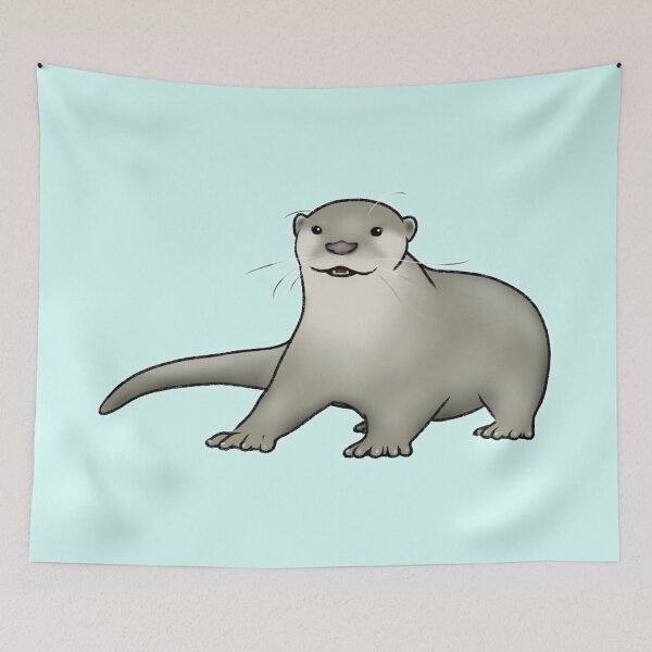 Artikelvorschau, Kleiner glatter beschichteter Otter entworfen und verkauft von OTTERFAMILY.