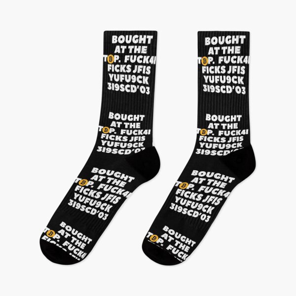 Item preview, Bought bitcoin at the top funny crypto quotes designed and sold by Urosek.