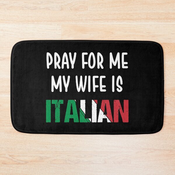 Item preview, Pray For Me My Wife Is Italian Vintage Design Gift For Men designed and sold by Artysneak.