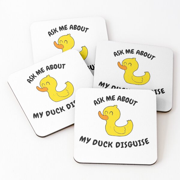 Item preview, Ask Me About My Duck Disguise designed and sold by Fioranoclthing.