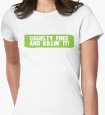Killin' it. Women's Fitted T-Shirt