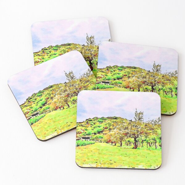 Item preview, Hortus Conclusus: countryside with olive tree and vineyard designed and sold by Giuseppe Cocco.
